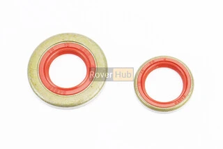 Сальники к-кт 2шт (15x22x4; 15x29, 6x4) MS-361/362, метал