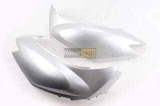 Honda DIO AF-56/57 пластик - верхний боковой лев+прав к-кт-2шт, СЕРЫЙ