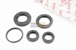 Сальники к-кт 5шт (17x27x6; 17x28x5,5; 24x43x6; 27x40x6; 34x39x3) двигуна, Suzuki AG50/V50