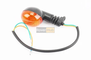 Поворот круглий "малий" (помаранчеве скло) на гумовій ніжці, тип 1