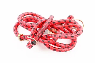 РЕЗИНКА БАГАЖНИКА круглая с крючками метал. 2,0метр (разные цвета)