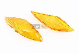 Suzuki LET'S "стекло"- поворотов передних к-кт 2шт, желтые