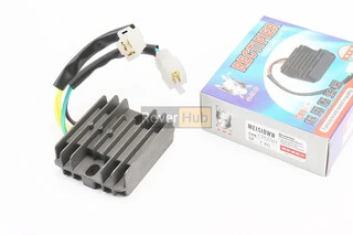 Реле-регулятор напруги 250cc 3+3 дроти, тип 2