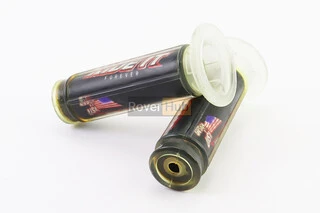 Рукоятка керма лів./пр. к-кт силікон RIDE IT, прозорі