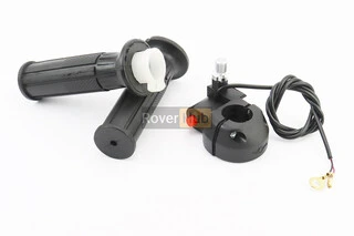 Рукоятка керма права під трос газу в зборі з кнопкою, к-кт