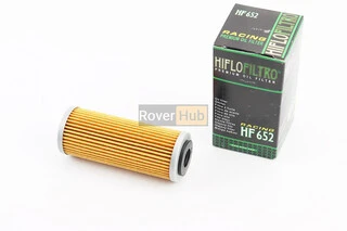 Фильтр-элемент масляный HF652 (33x87мм) KTM EXC400/450/530; EXC-F 250-350;SX-F 250/350/450, HUSQVARNA FC 250/350/450; FE