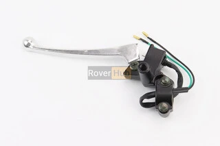 Важіль керма лівий з кріпленням під дзеркало (М8 права) GY6 50-100, ХРОМ