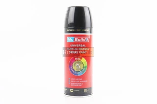 Краска акриловая №02 &quot;ЧЕРНЫЙ ГЛЯНЦЕВЫЙ&quot;, Аэрозоль 400ml