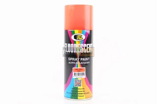 Краска акриловая №1001 &quot;КРАСНЫЙ ФЛУОРЕСЦЕНТНЫЙ&quot;, Аэрозоль 400ml