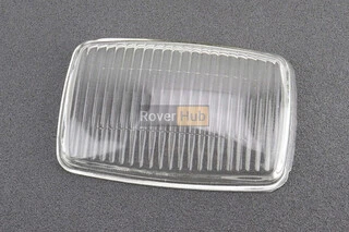 Скло-розсіювач фари квадратної (скло)