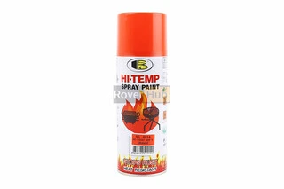 Краска акриловая жаростойкая 400°F, №0014 &quot;ОРАНЖЕВЫЙ&quot;, Аэрозоль 400ml