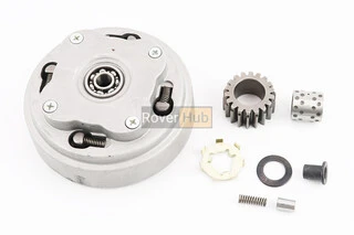 Сцепление двухдисковое в сборе (корзина) Delta 70/110cc &quot;механика&quot; + 7 деталей