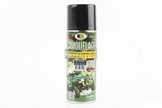 Фарба акрилова камуфляжна №C006 &quot;ЧОРНИЙ МАТОВИЙ&quot;, Аерозоль 400ml