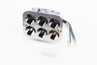 Фары квадратной внутренняя часть 6-LED, 90*65мм, TUNING
