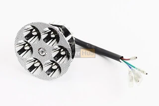 Фары круглой внутренняя часть 6-LED с подсветкой, 80мм, TUNING