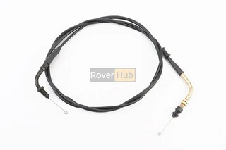 Трос газу 4Т-50cc (кріплення верхнє з різьбленням) (трос 197см; кожух 184см)