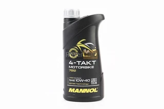 Масло 4T 10W-40 - полусинтетическое мотоциклетное &quot;MOTORBIKE&quot;, 1L