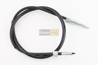 Трос спідометра (квадрат-вилка, гайка-гайка довга) (трос 88см; кожух 86см)