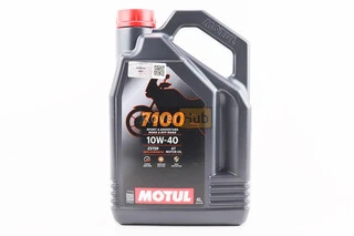 Масло 4T 10W-40 - синтетическое мотоциклетное "7100 SYNTHETIC 100%", 4L