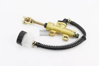 ТОРМОЗНОЙ цилиндр главный задний МОТОциклы / ATV (крепление: min=33мм; max=56мм) тип 1, золотистый