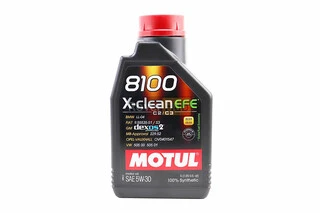 Олива 4T 5W-30 - синтетична мотоциклетна &quot;8100 SYNTHETIC 100%&quot;, 1L