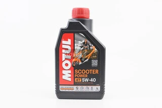 Масло 4T 5W-40 - синтетическое скутерное &quot;Scooter Power SYNTHESE 100%&quot;, 1L