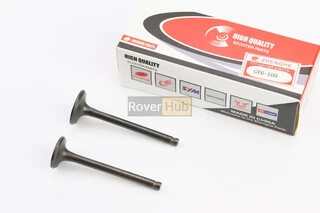 Клапан впускний, випускний (НЕМАГНІТний) к-кт ЗБІЛЬШЕНІ (d=20/23мм; L=65/66мм)