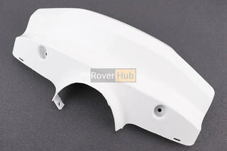 УЦЕНКА Yamaha GEAR пластик - руля передний "голова", БЕЛЫЙ (см. фото, отломано крепление)