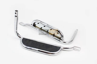 Підніжки задні лів., прав. к-кт 2 шт "ХРОМ"