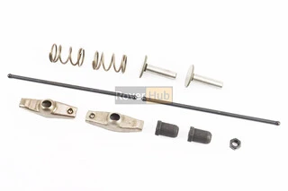 УЦЕНКА Клапанный механизм к-кт 168F/170F (пружина-2шт, + коромысло-2шт, + штанга-2шт, + толкатель-2шт) (некомплект, см.фото)