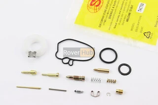 Ремонтний комплект карбюратора Honda TACT AF16, 15 деталей + поплавок