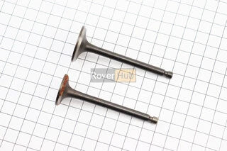 УЦЕНКА МБ-D178F/186F Клапан впускной (h-79,8; D-30,4; d-6), выпускной (h-79,8; D-25,5; d-6) к-кт 2шт 178F, широкая канавка сухаря