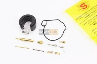 Ремонтный комплект карбюратора Suzuki AD50, 11 деталей+поплавок