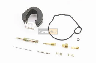 Ремонтный комплект карбюратора Suzuki AD50, 9 деталей+поплавок