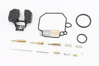 Ремонтный комплект карбюратора Suzuki LET'S, 14 деталей+поплавок