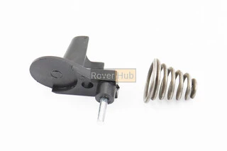 Улавливатель (ограничитель) цепи+пружина амортизатора к-кт