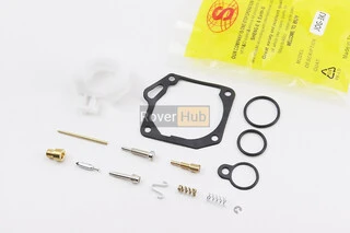 Ремонтный комплект карбюратора Yamaha JOG, 14 деталей+поплавок