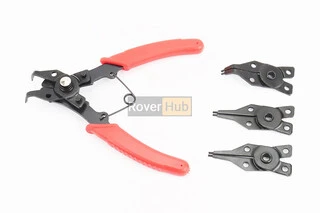 Знімач для стопорних кілець універсальний (4 насадки)