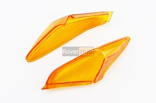 Пластик - "скло" задніх поворотів лів., прав. к-кт 2шт, жовті