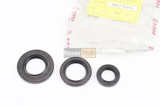 Сальники к-кт 3шт (17x27x6; 24x43x6; 25x37x6) двигателя, Suzuki AD50/Sepia