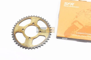 Зірка задня RS125 - 428-44T - d=64; 4отв.*80mm &quot;гартована&quot; Loncin JL200-10/Yamaha YBR125