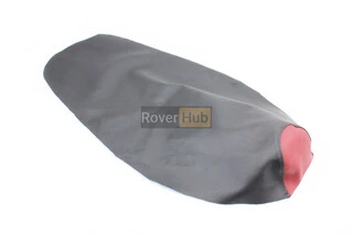 Чохол сидіння (еластичний, міцний матеріал) чорний/червоний