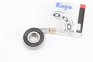 Підшипник 6201 2RS (12x32x10) переднього колеса GY6; вентилятора