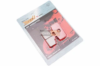 Тормозные колодки (дисковые) Honda LEAD SS/RS 125/250; SYM- MIO50-100; SYM-DD50CITY; KYMCO-SP90YUP к-кт красные