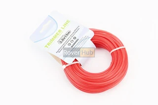 Струна косильна d-3,0mm, 15м "зірка" (різні кольори)