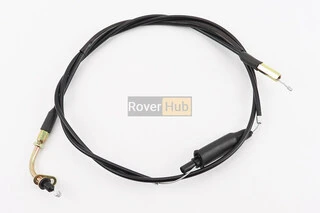 Трос газа Yamaha JOG (наконечник с внутренней резьбой) (трос 165см; кожух 153см)