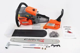 Бензопила Carver ML5800-30 58cc (3,5кВт, шина 18&quot;, ланцюг 325-1,5-72зв. коло. зуб) плавний пуск