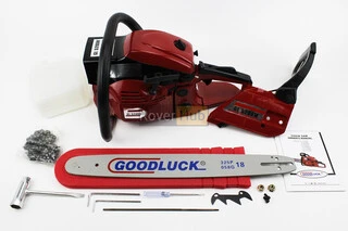 Бензопила GoodLuck GL5200M 52cc (2,7кВт. шина 18&quot;, ланцюг 325-1,5-72зв. коло. зуб) з підкачуванням, трикутна коробка