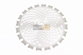 Ніж 40Тх255mm побідитові зуби, двосторонній