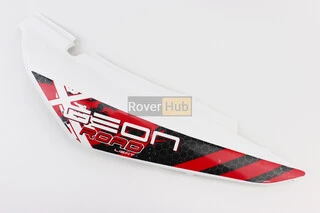 X-Road Light 200-250 пластик - задний боковой правый, БЕЛЫЙ с красным рисунком